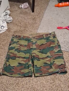 Polo by Ralph Lauren Men's Camo Cargo Shorts - Green/Brown